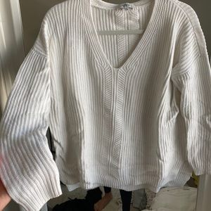 White aritzia sweater